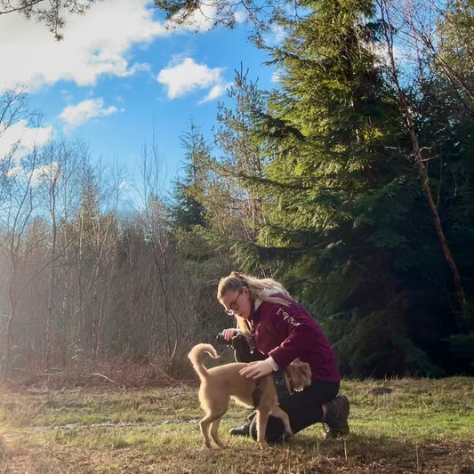 Me and my dog Dotty