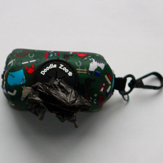 Dog poop bag holder - Derby Daze