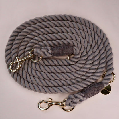 Multiway Dog Lead - Steel Grey