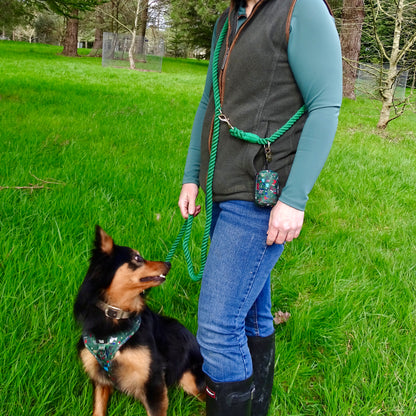 Multiway Dog Lead - Hunter Green