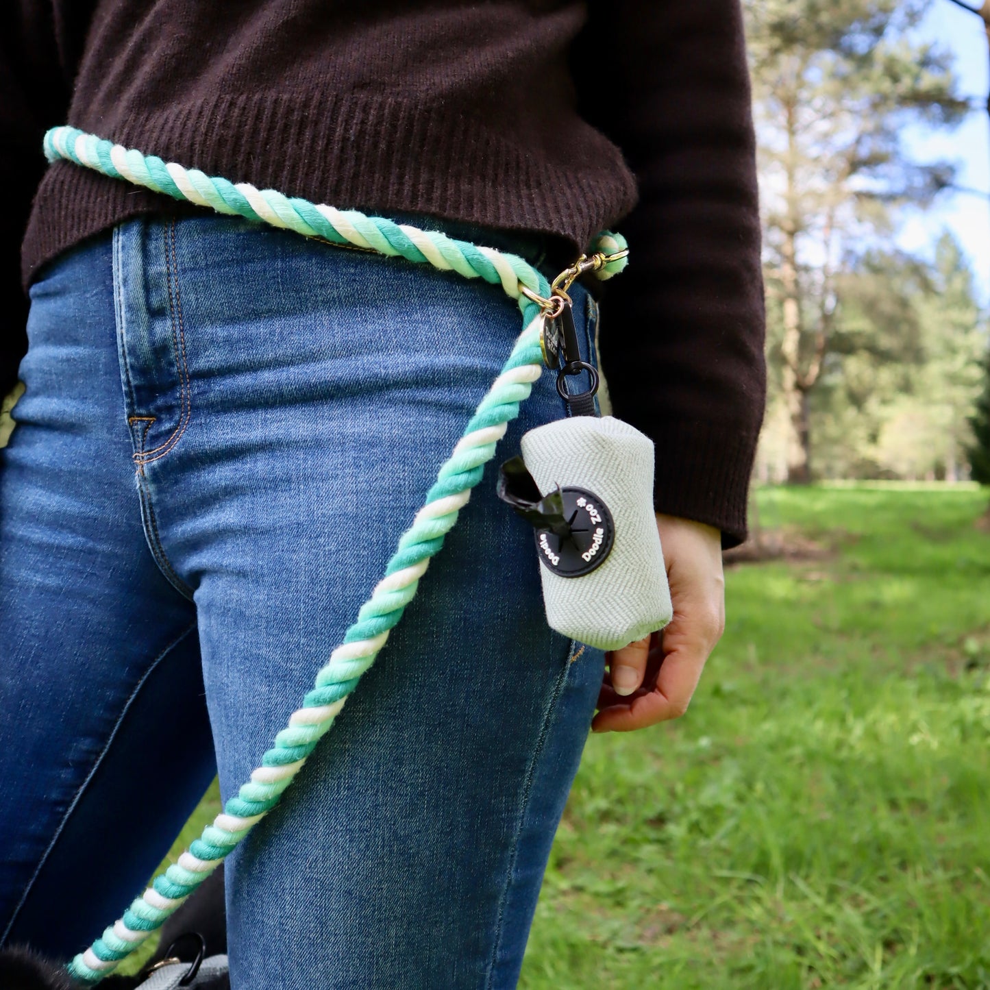 Multiway Dog Lead - Mint Swirl