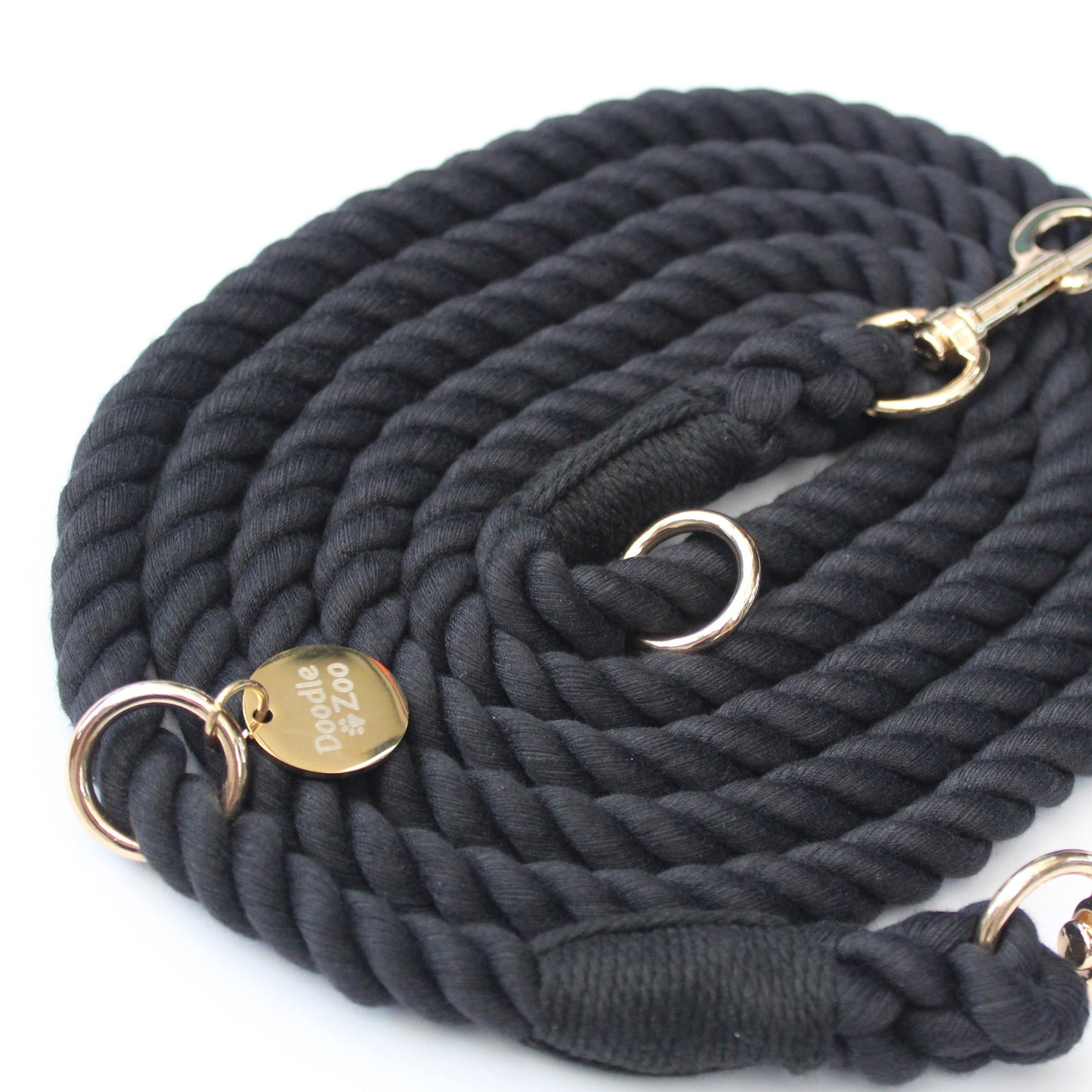Multiway Dog Lead - Jet Black