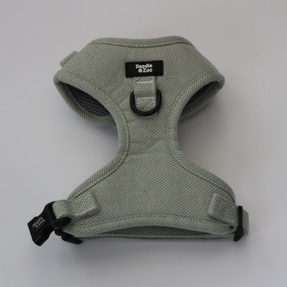 Adjustable Dog Harness - Rural Collection - Sage