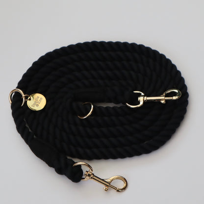 Multiway Dog Lead - Jet Black