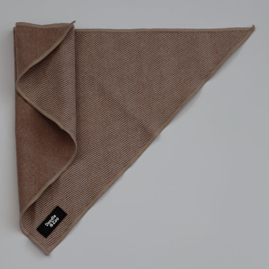 Dog Bandana - Rural Collection - Walnut