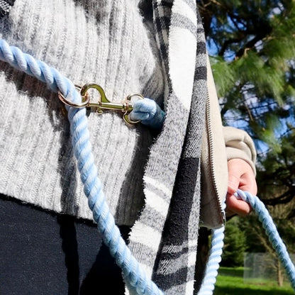 Multiway Dog Lead - Baby Blue